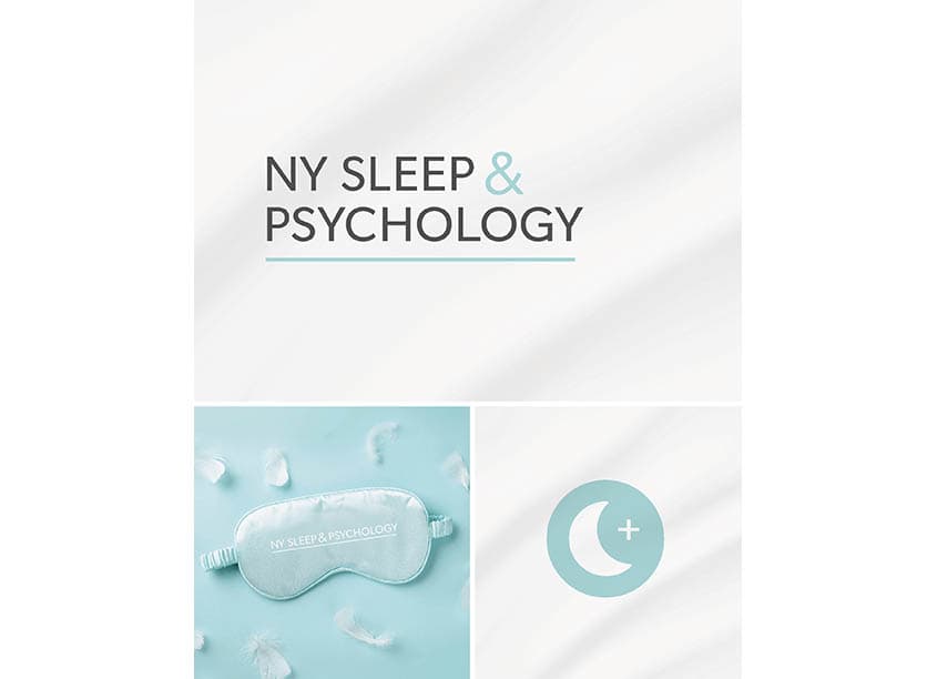 NY Sleep and Psychology Logo and Identity