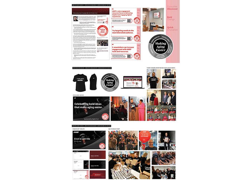 AARP Make Aging Easier Employee Engagement Campaign