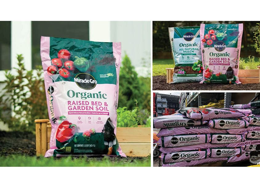 Scott's Miracle Gro Organic Packaging