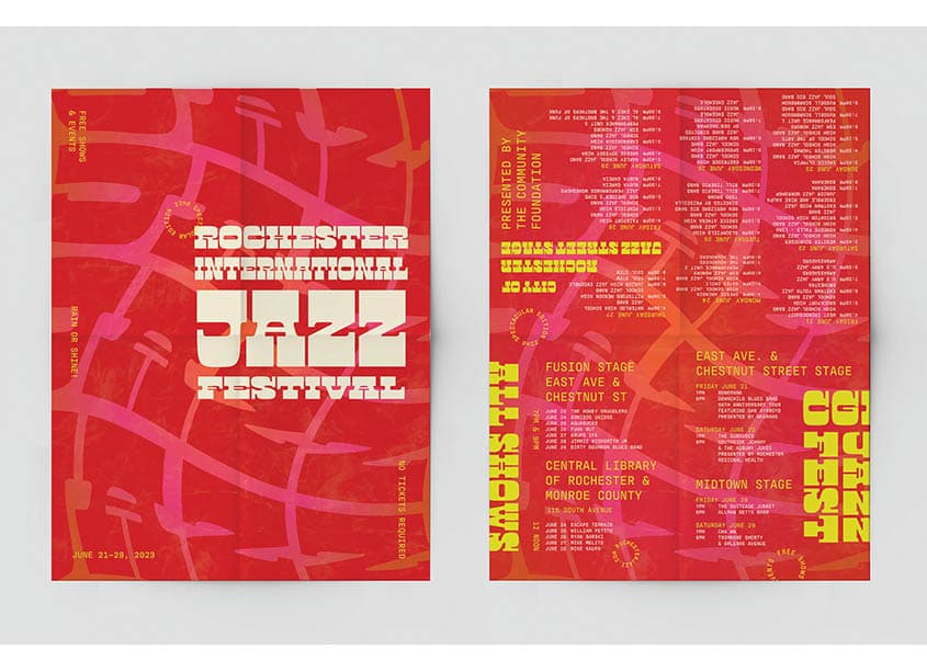 Rochester Jazz Music Festival Brochure
