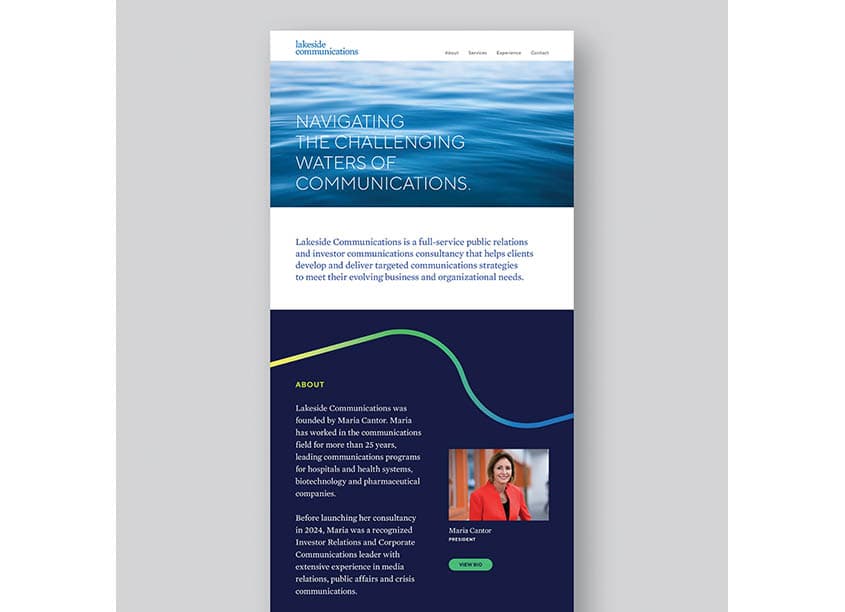 Lakeside Communications Website