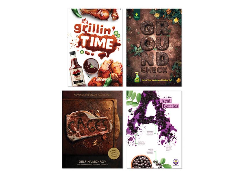 Self-Promotion Experimental Typography Posters