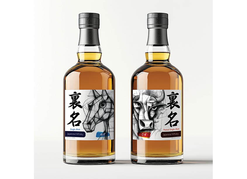 Whisky Label
