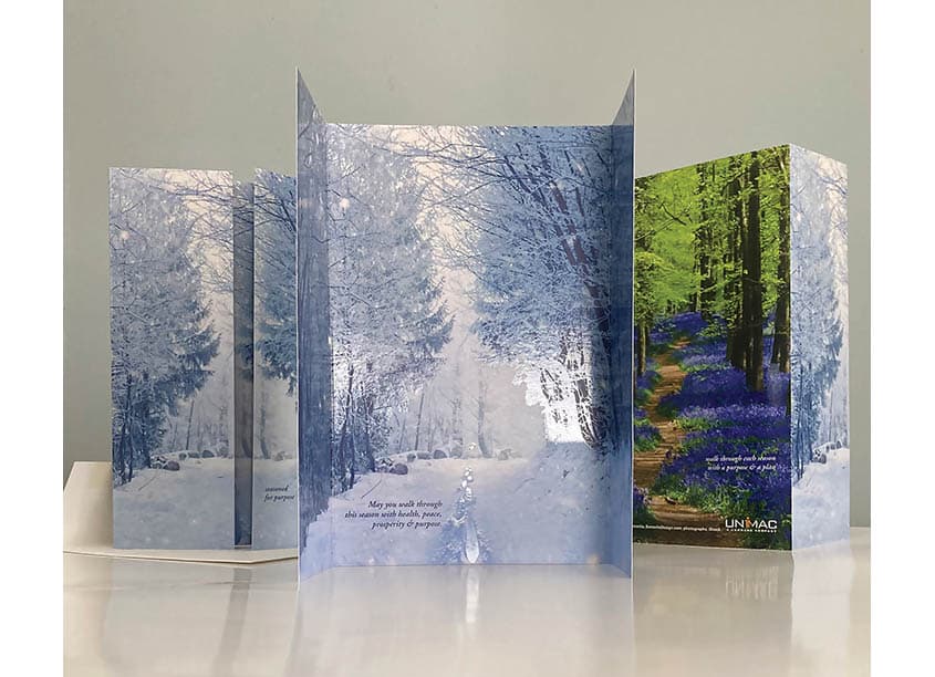 Unimac's Seasoned for Purpose Holiday Card