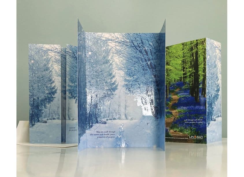 Unimac's Seasoned for Purpose Holiday Card