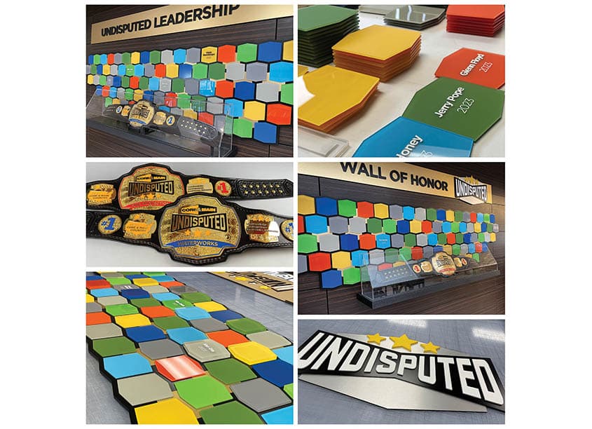 Core and Main Undisputed Leadership Wall