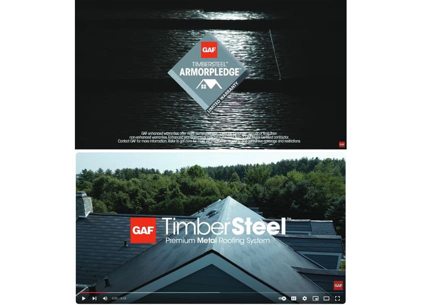 GAF TimberSteel™ Premium Metal Roofing System Promo Video