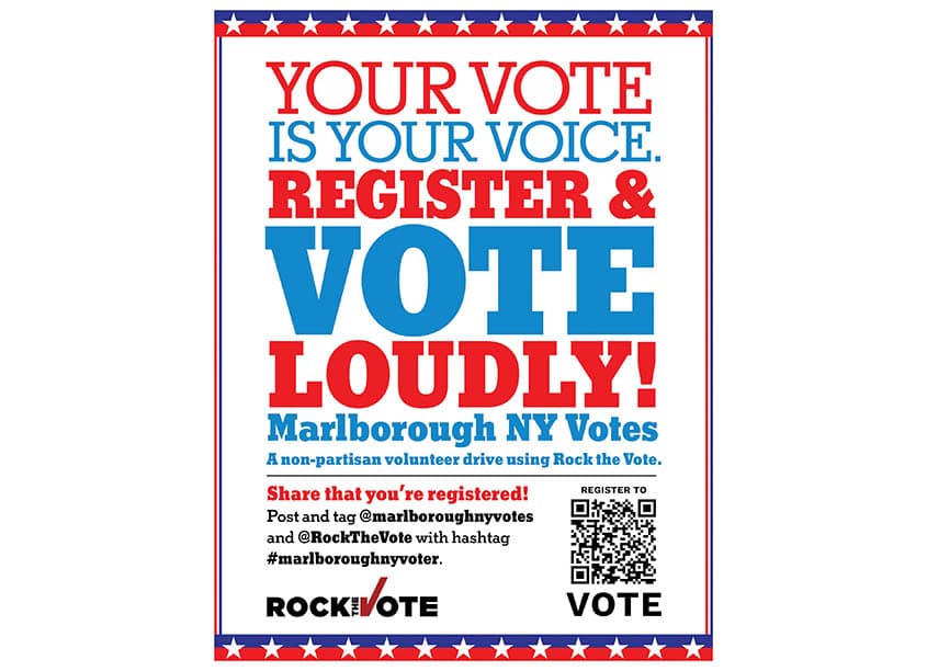 Vote Loudly! Poster