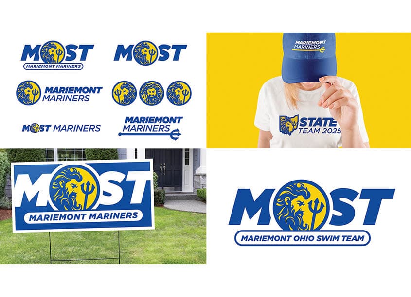 Mariemont Ohio Swim Team Logo