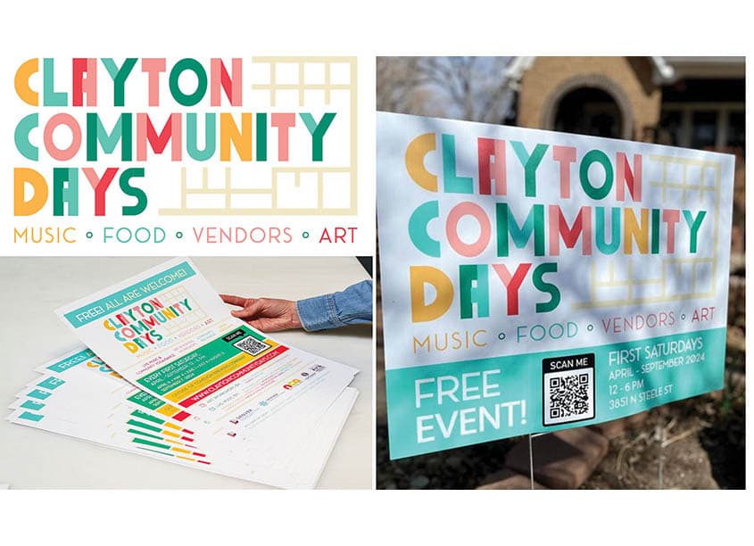 Clayton Community Days Branding