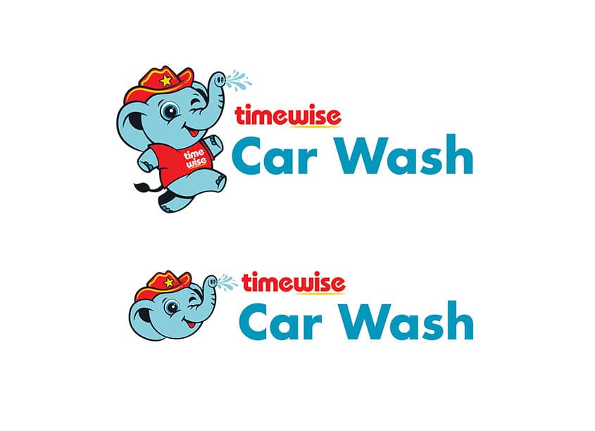 Timewise Car Wash Mascot