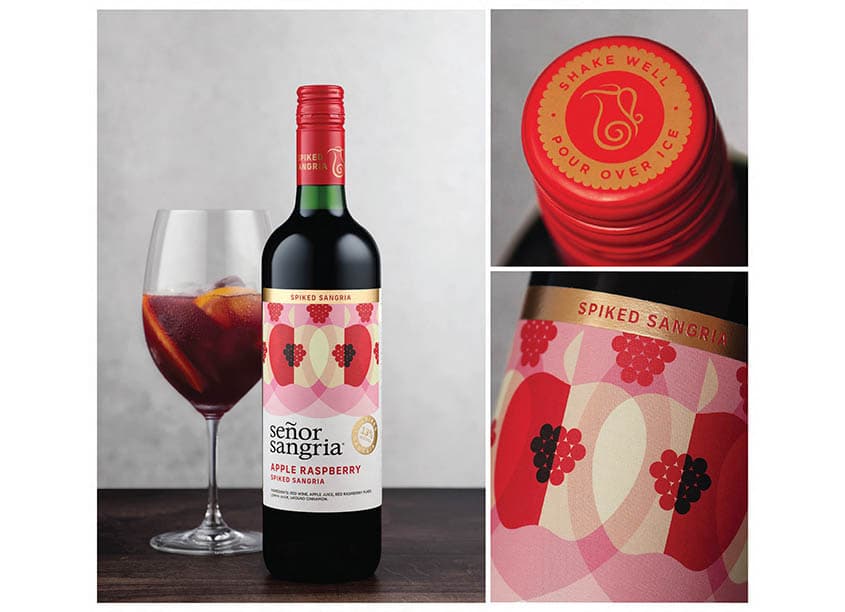 Señor Sangria Apple Raspberry Spiked Sangria