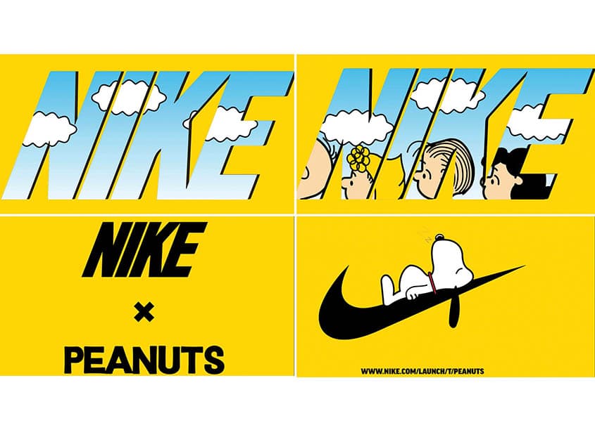 Nike Peanuts Collaboration Animation