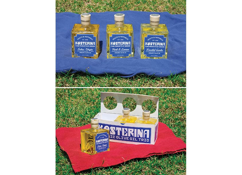 Kosterina Olive Oil Packaging Design