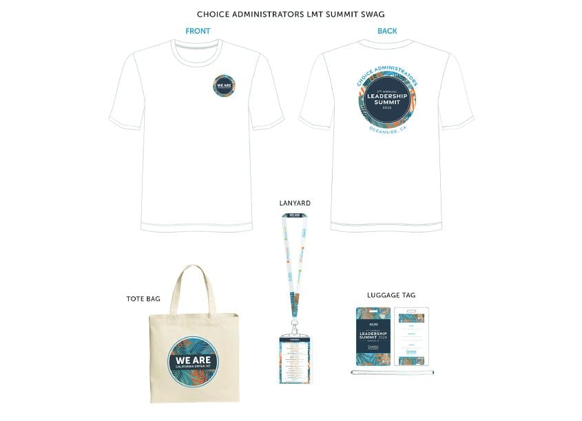 CHOICE Administrators LMT Summit Swag