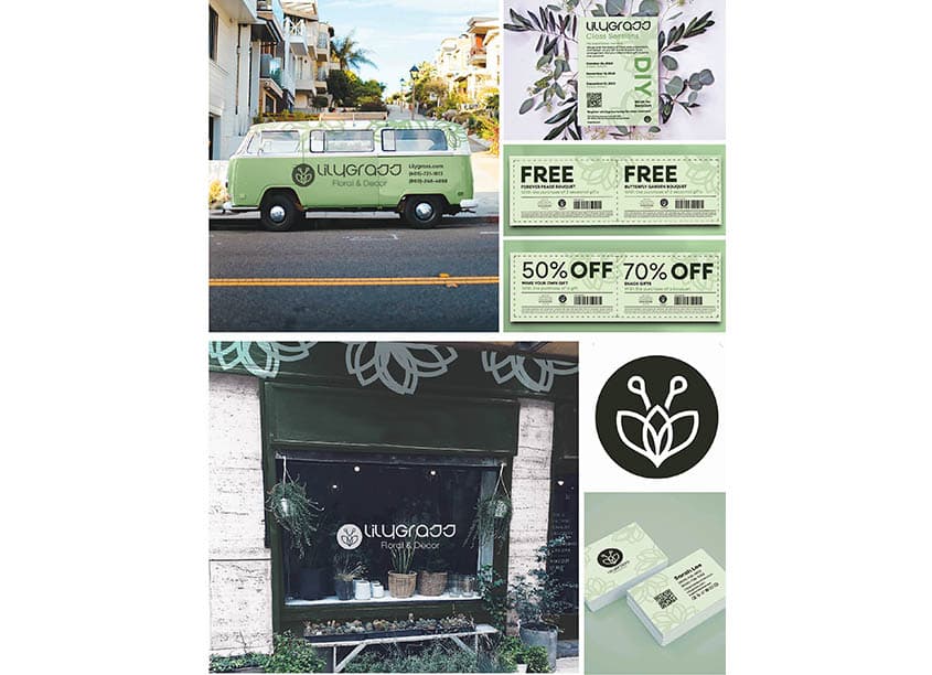 Lilygrass Floral Rebrand