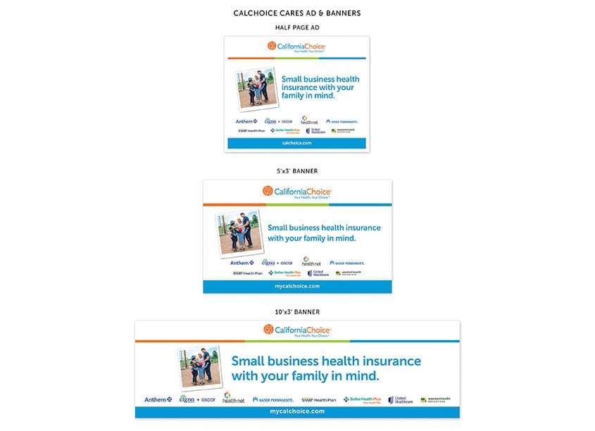 CHOICE Administrators 'CalChoice Cares' Ads