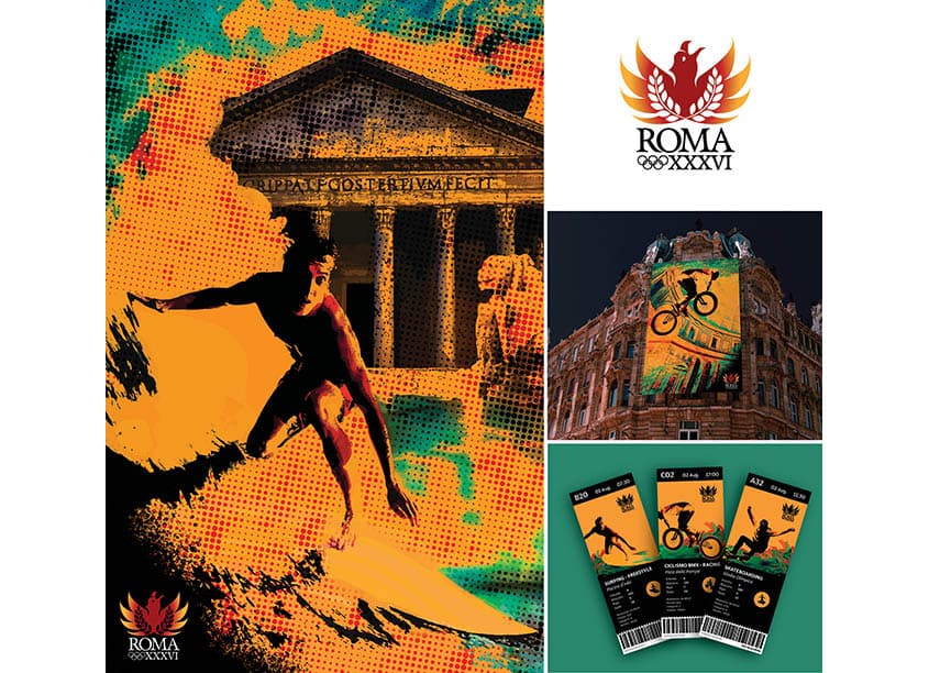 Rome Olympic Branding