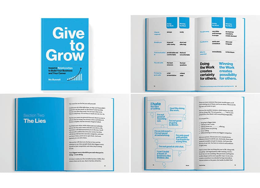 Give to Grow Book Design