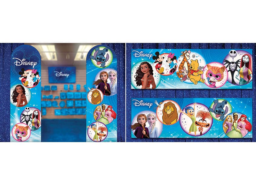 CraZArt Disney Showroom Graphics