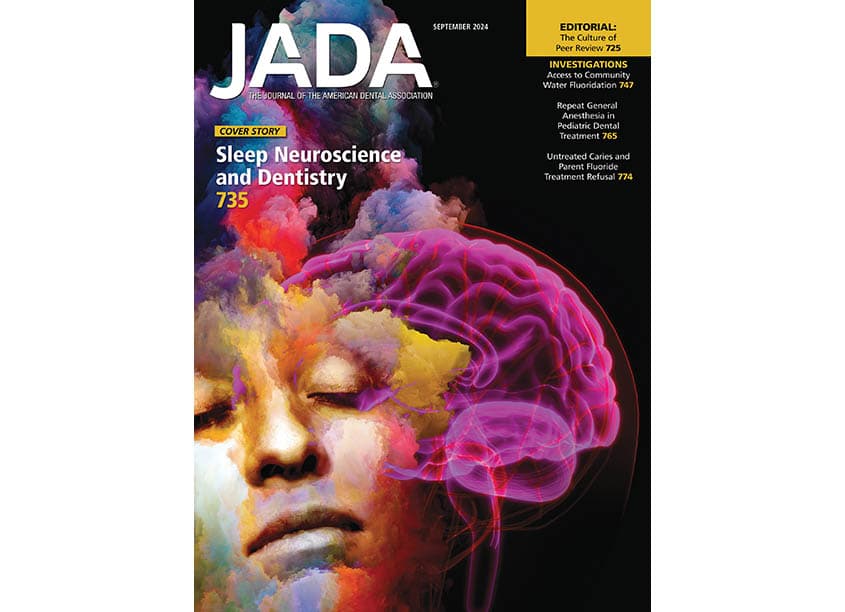 JADA Cover: Sleep Neuroscience in Dentistry