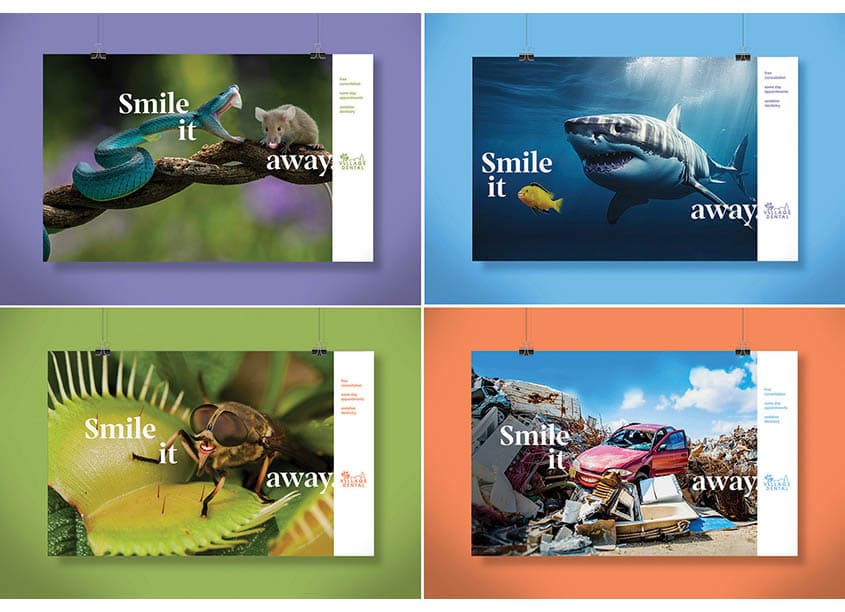 Smile It Away Poster Series