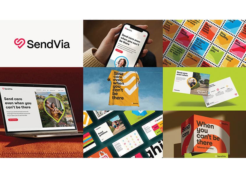 SendVia Rebrand