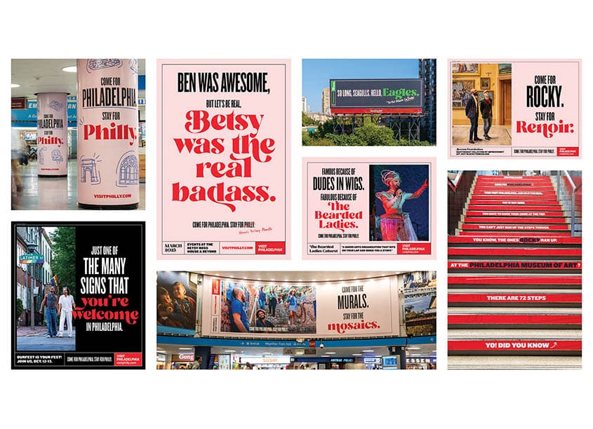 Come for Philadelphia. Stay for Philly. Campaign