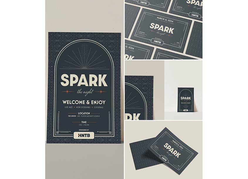 Spark the Night Invitation