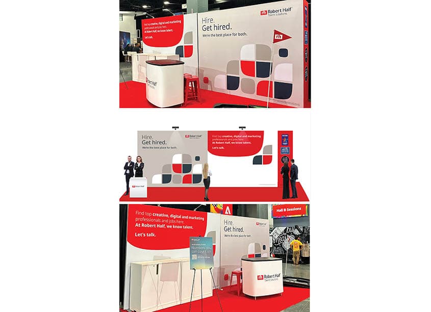 Marketing and Creative Specialization Tradeshow Booth