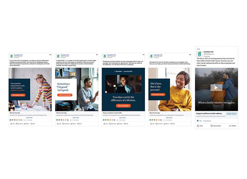 Guardian Mental Health Benefits Campaign