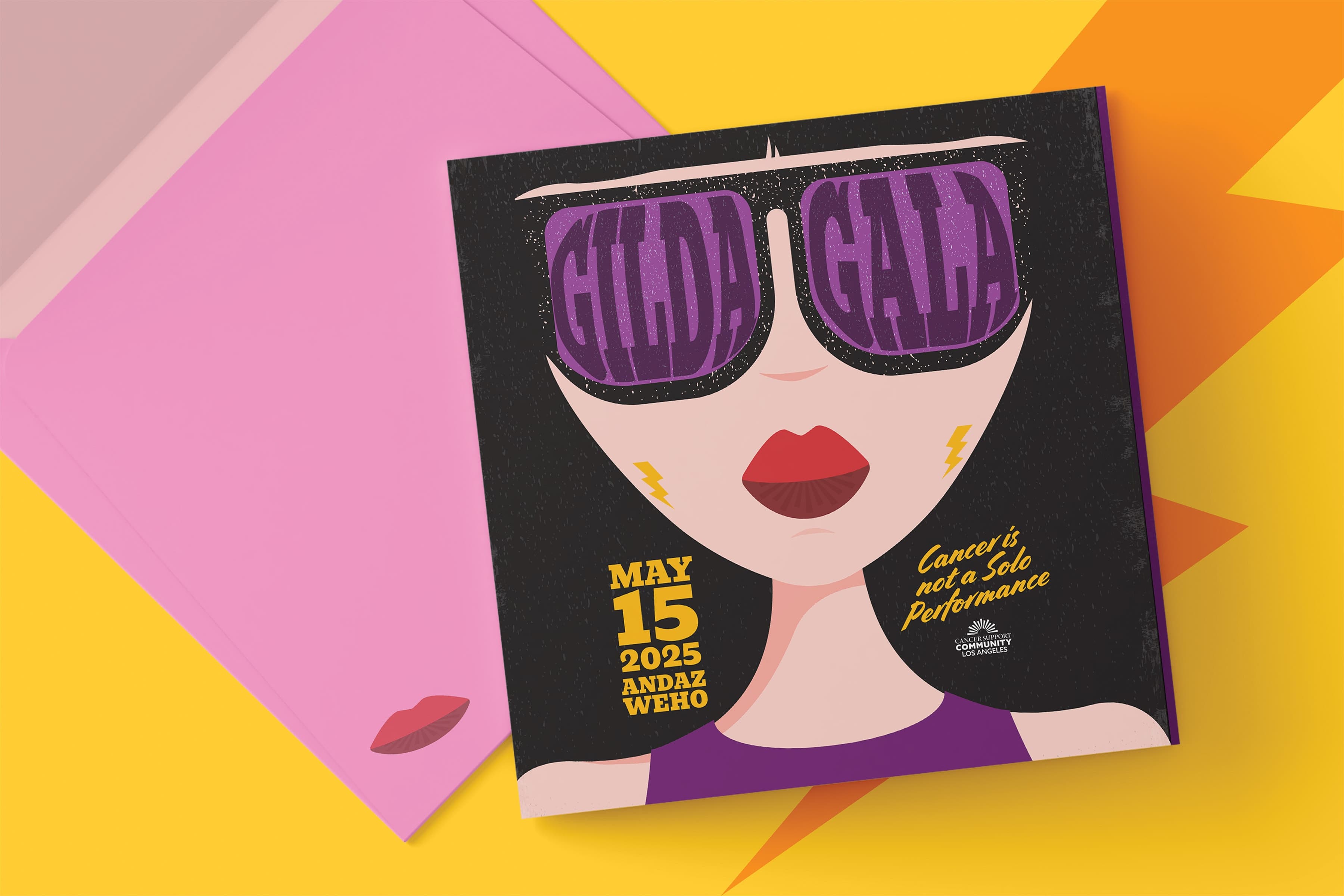 Gilda Gala Invitation Design