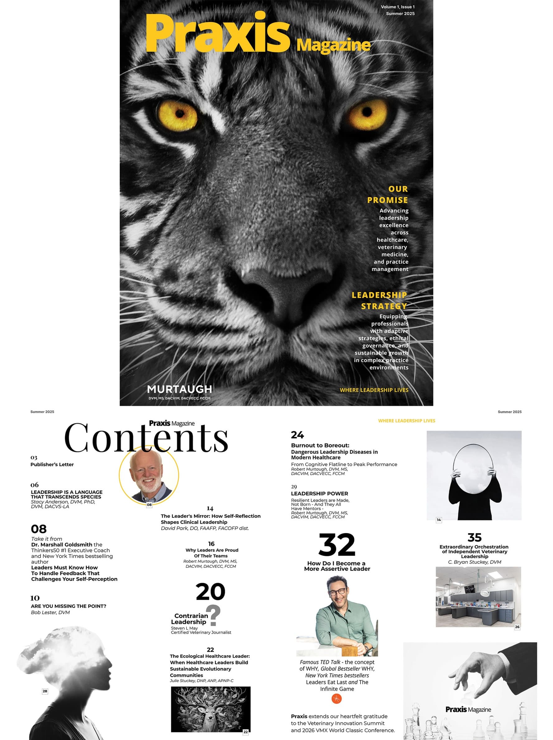 Praxis Magazine, Vol 1, Issue 1, Summer 2025