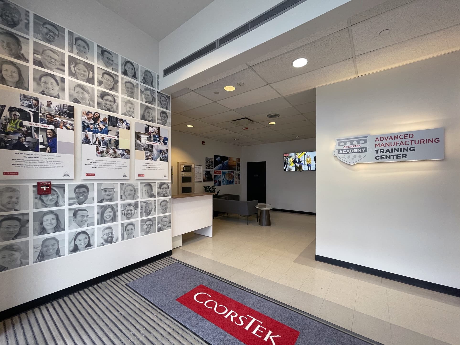 CoorsTek Training Academy Signs and Environmental Graphics
