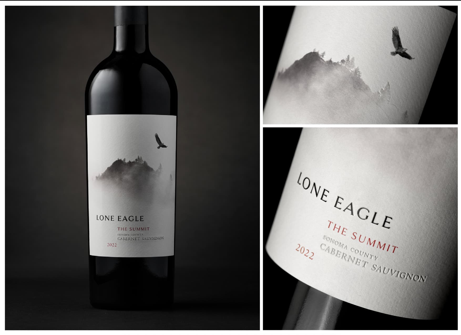 Lone Eagle Cabernet Sauvignon Package Design