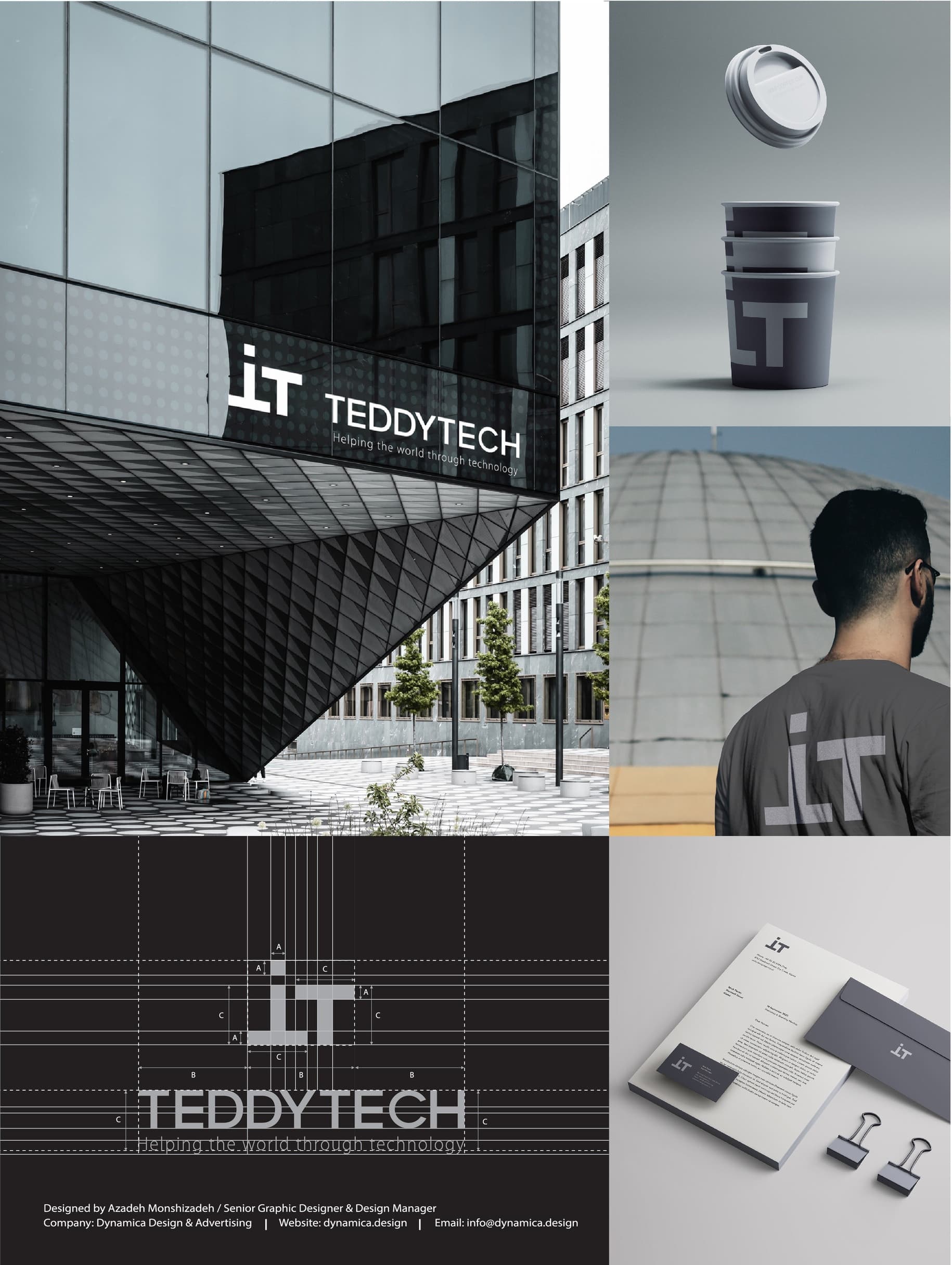 TeddyTech Logo & Visual Identity Design