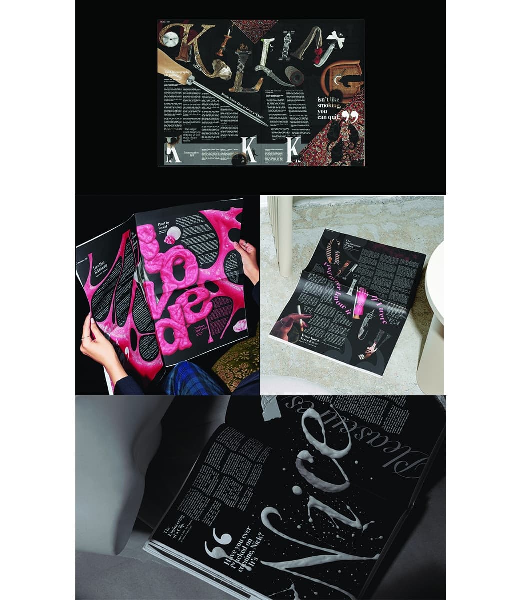 Experimental Type for Catherine Tramell from Basic Instinct Project