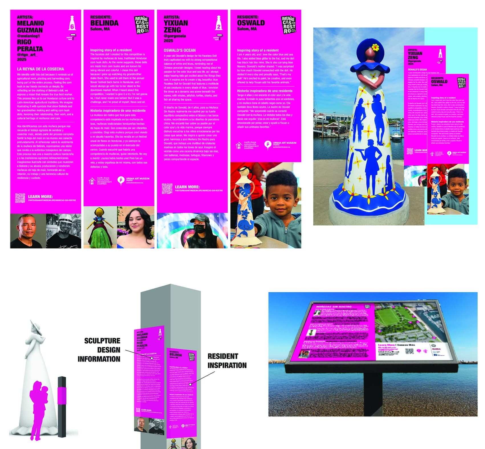 Munecas Sin Rostro Information Panels