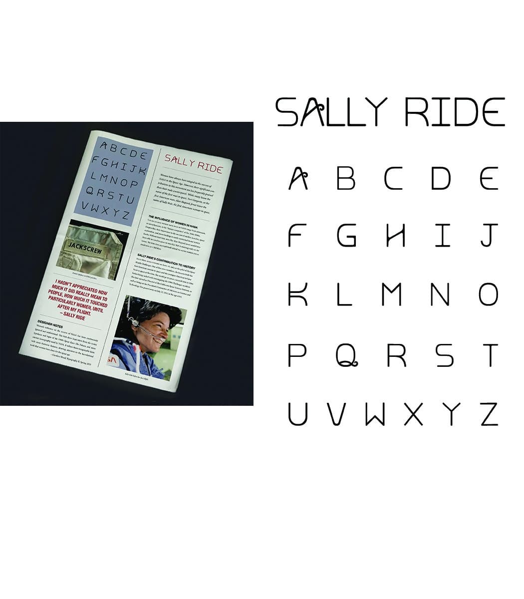 Social Issue Typeface Design & Newspaper Layout