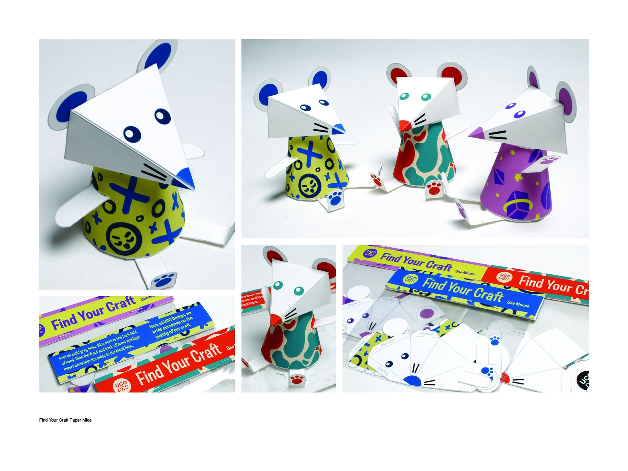 Find Your Craft Paper Mice