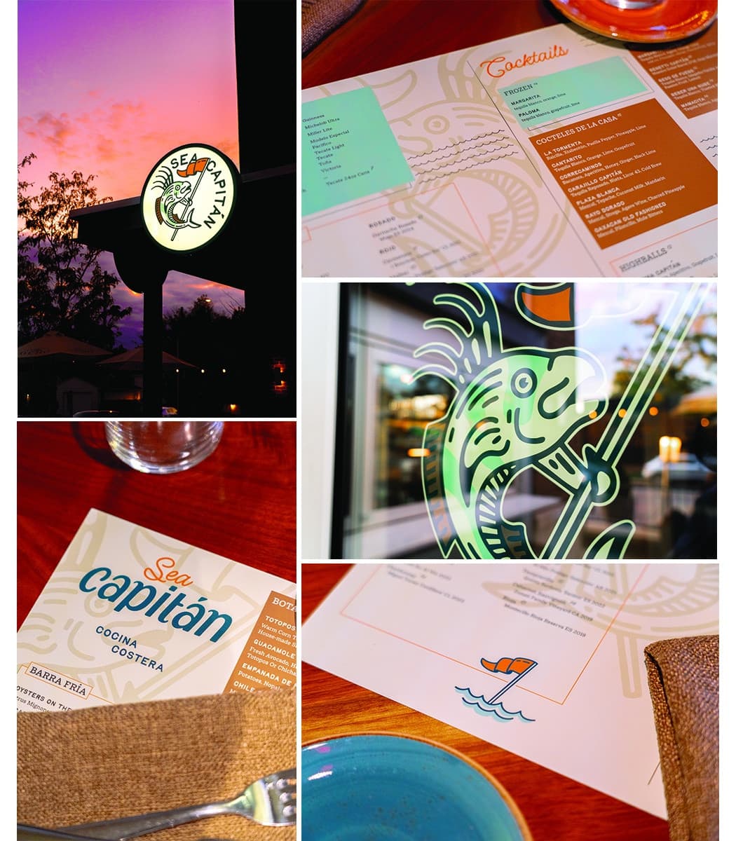 Sea Capitán Branding