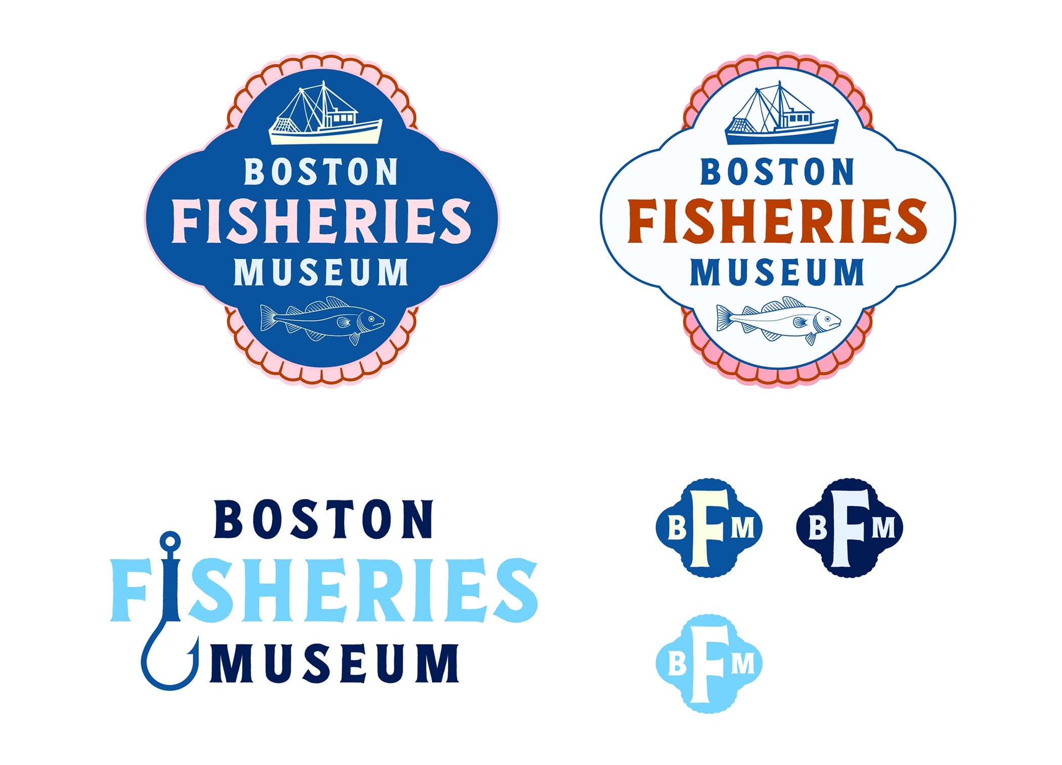 Boston Fisheries Museum Logos