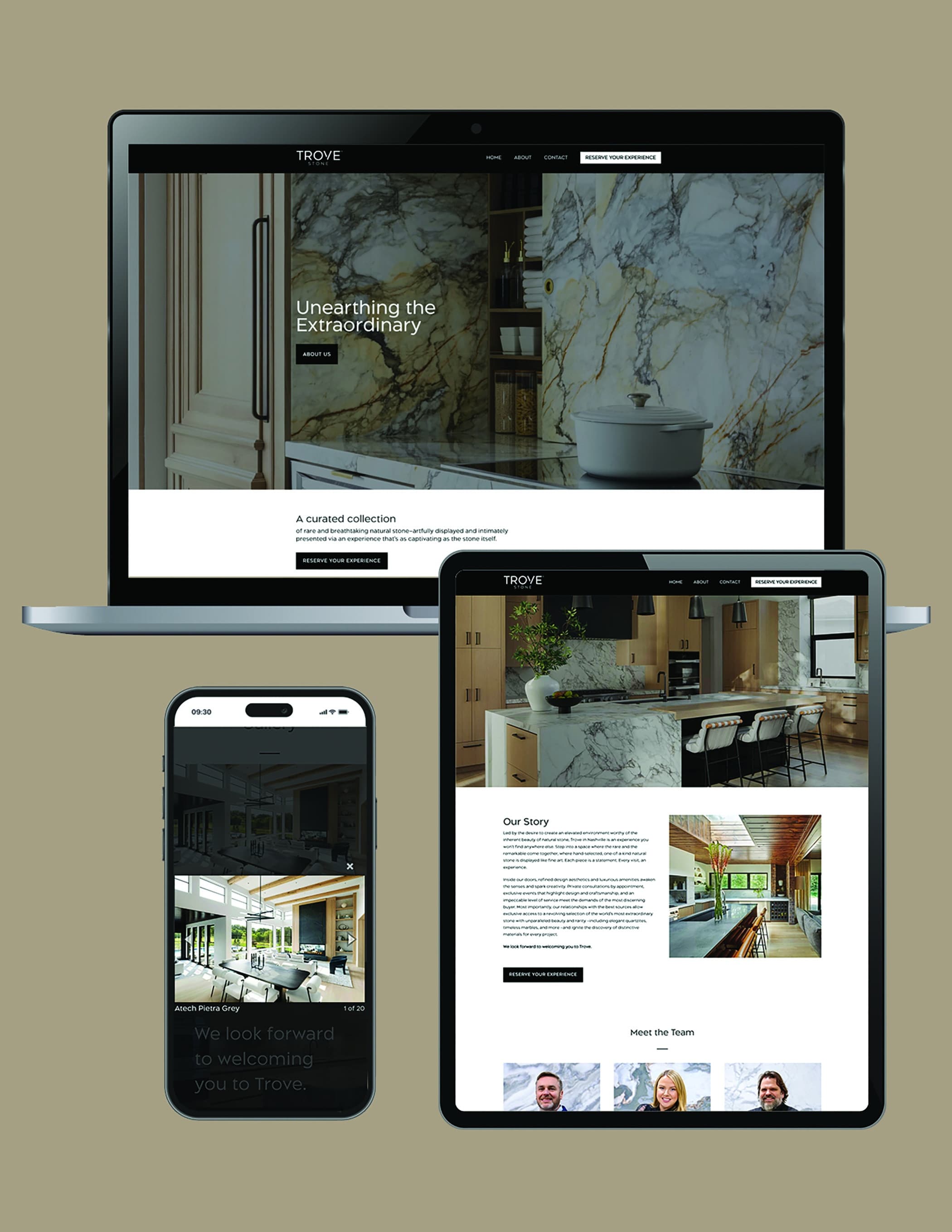 Trove Stone Website
