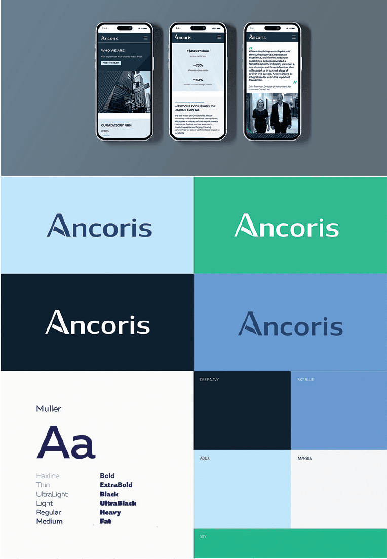Ancoris Rebrand and Website Refresh