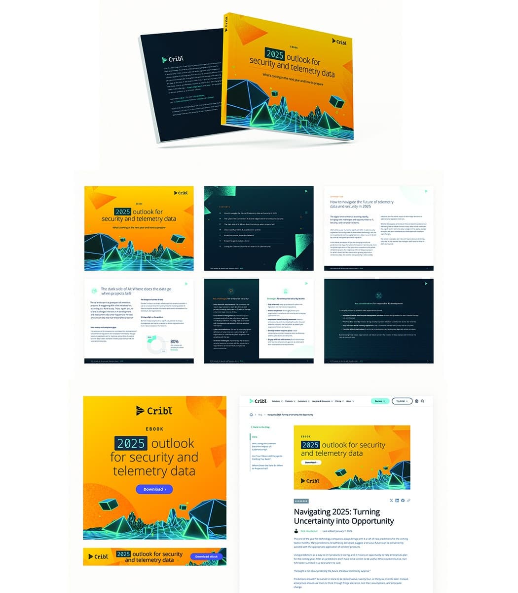 2025 Outlook for Security and Telemetry Data eBook