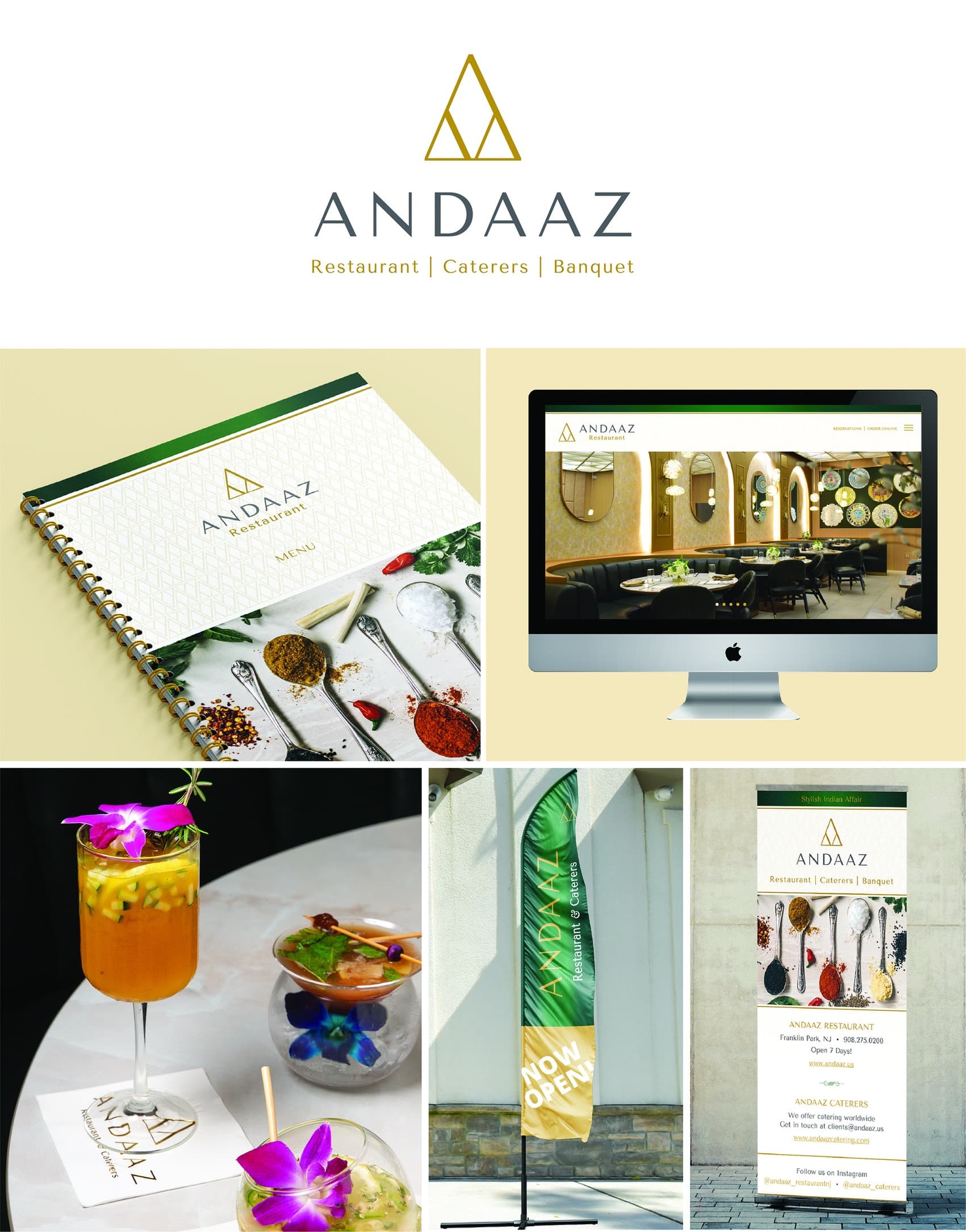 Andaaz Branding & Collateral