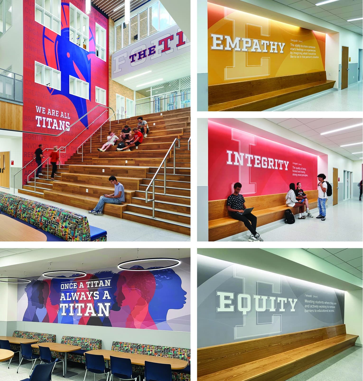Alexandria City High School: Minnie Howard Campus Environmental Graphics