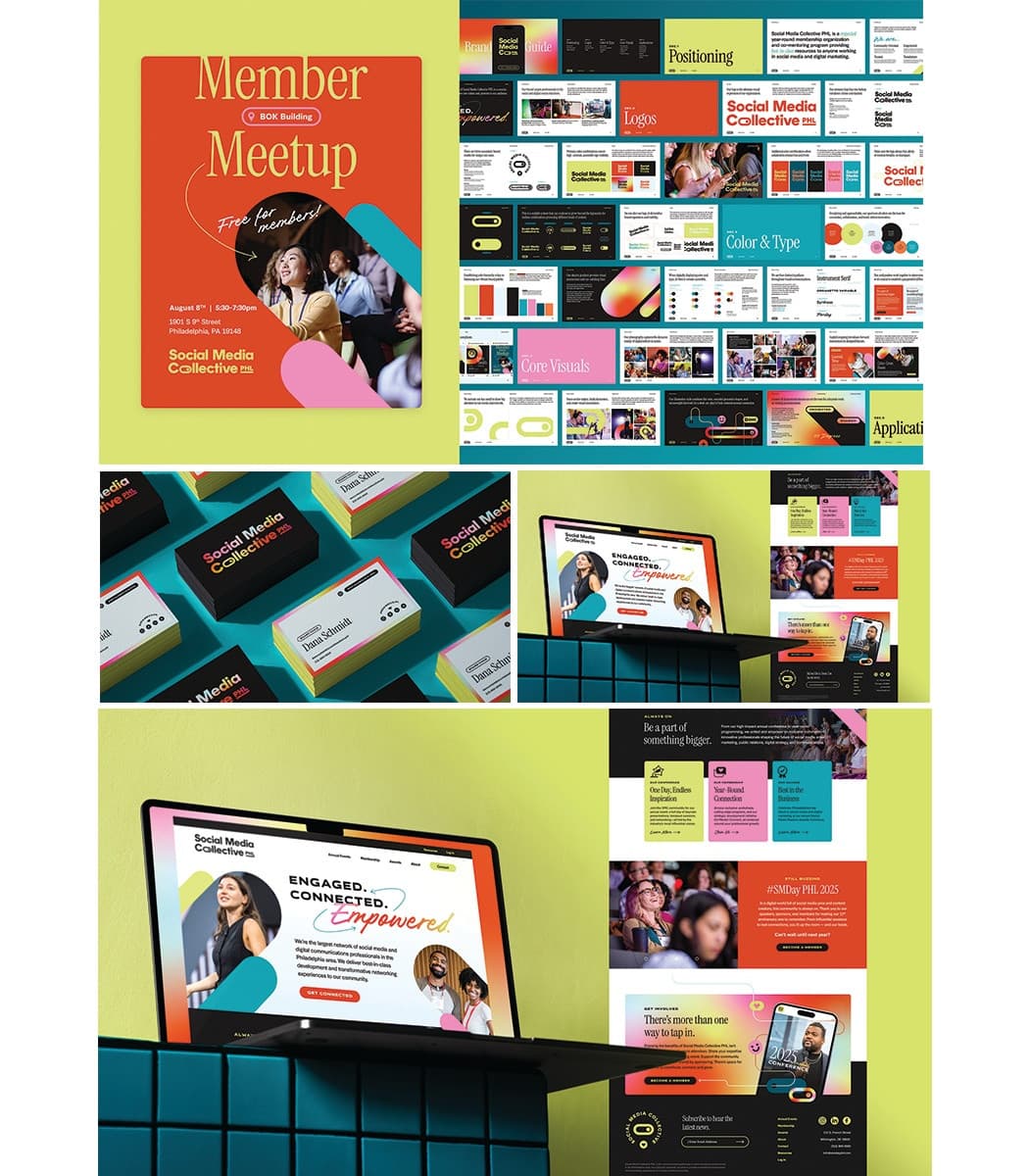 Social Media Collective PHL Rebrand