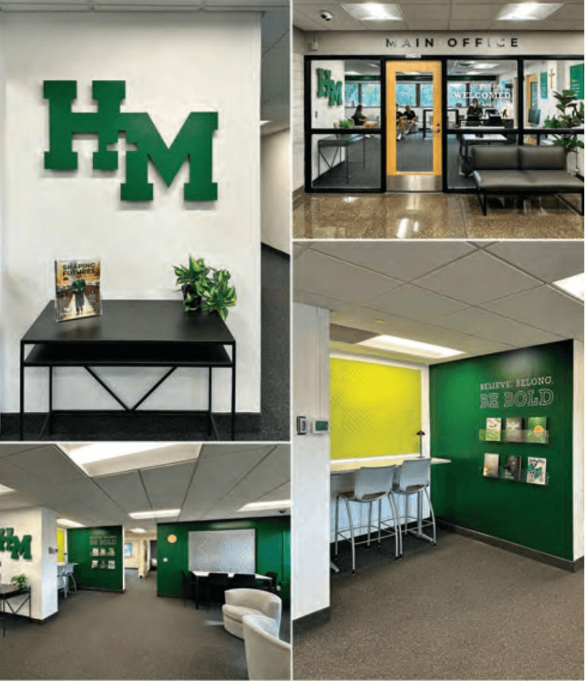 Hill-Murray School Front Office Graphics