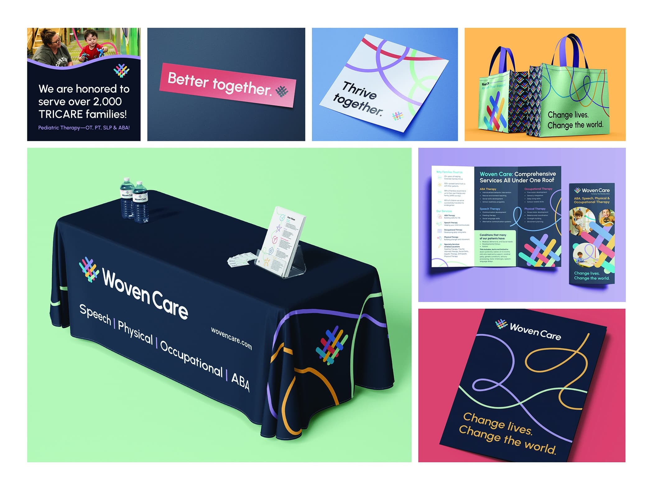 Woven Care Brand Identity